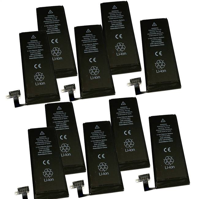 10-Pack lot set of Battery for Apple iPhone 4s 32GB 16GB 616-0582 616-0581