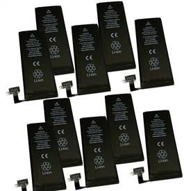 10-Pack lot set of Battery for Apple iPhone 4s