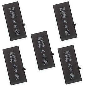 5 Pack lot set of Battery for Apple iPhone 8+ 8