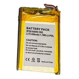 Battery & Pry Tools for Apple iPod Nano 2nd Gen