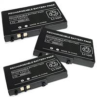 3 Pack Battery Nintendo DS Lite NDSL NDS USG-001