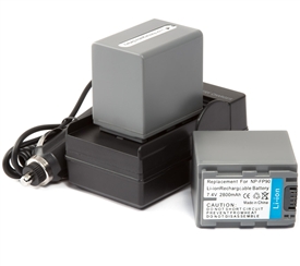 Sony NP-FP90 Battery & Charger Combo