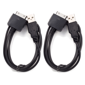2 Pack USB Zune HD Sync Cable Microsoft Cord