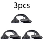 3 Pack 24Pin Dual PSU adapter