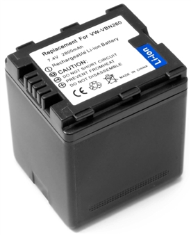 Battery for Panasonic VW-VBN260