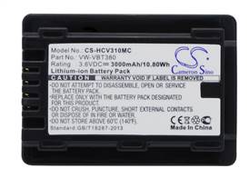 Battery for Panasonic HC-989 HC-V130 HC-V270