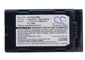 Battery for Panasonic AG-DVC30 CGA-D54 CGA-D54S