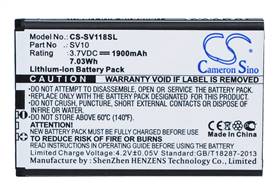 Battery for Sieval SV10 SV-118 yps16 land