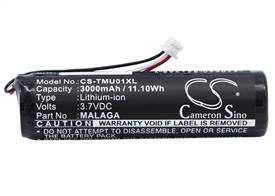 Battery for TomTom MALAGA 4GC01 4K00.001 4K00.13
