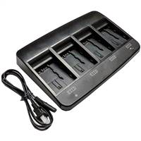 Multi 4-Bay Battery Charger for Leica GEB222
