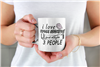 I Love Cross Stitching Stupid Coffee Mug - 12oz Ceramic Coffee Mug