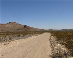 Texas, Brewster County,  20.03 Acres Terlingua Ranch. TERMS $109/Month