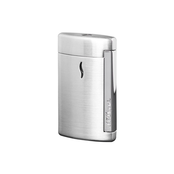 S.T. Dupont Lighter - MiniJet Brushed Chrome - 010504