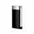 S.T. Dupont Lighter - Slim 7 Black Lacquer & Chrome - 027700