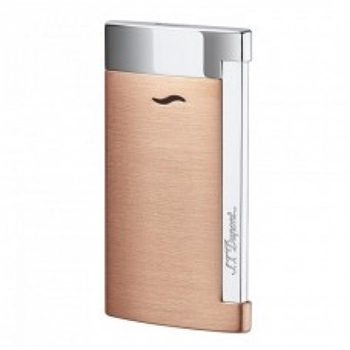 S.T. Dupont Lighter - Slim 7 Brushed Pink Copper - 027704