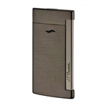 S.T. Dupont Lighter - Slim 7 Brushed Gunmetal - 027712