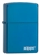 Zippo Lighter - Sapphire with Logo - 20446ZL