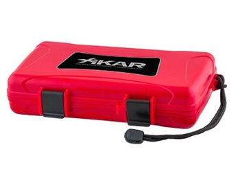 Xikar Travel Humidor - 5 Cigars (Red) - 205RDXI