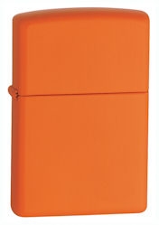 Zippo Lighter - Orange Matte - 231