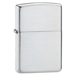 Zippo Lighter - Armor Vintage Brushed Sterling Silver - 27