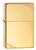 Zippo Lighter - Vintage With Slashes High Polished Brass - 270