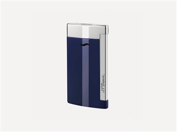 S.T. Dupont Lighter - Slim 7 Blue Lacquer Finish - 27709