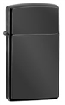 Zippo Lighter - Slim Ebony - 28123