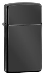 Zippo Lighter - Slim Ebony - 28123