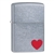 Zippo Lighter - Classic Love Satin Chrome - 29060