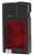 Xikar Lighter - Forte Houndstooth Soft Flame Black w/ Burl Inserts - 524BKB