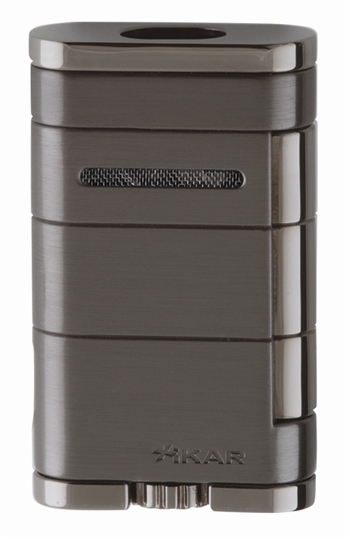 Xikar Lighter - Allume Double Jet Lighter Stealth Gunmetal - 533G2