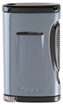 Xikar Lighter - Xidris Single Jet Lighter Slate Gray - 541GR