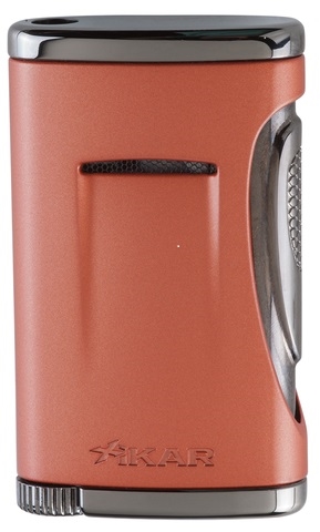 Xikar Lighter - Xidris Single Jet Lighter Chopper Orange - 541OR