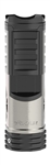 XIKAR Tactical 1 Single-jet Flame Lighter Gunmetal/Black - 551GMBK