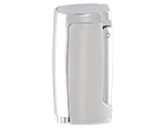 Xikar Lighter - Pulsar Silver Triple Jet With Cigar Punch - 567SL