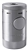 Xikar Volta Quad Flame Table Top Lighter Silver - 569SL