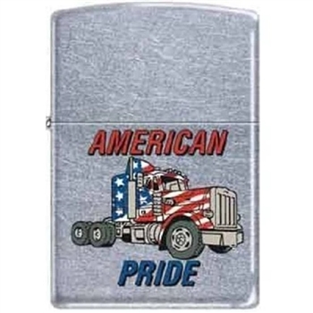 Zippo Lighter - American Pride Street Chrome - 851682