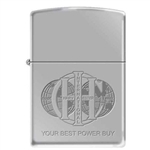 Zippo Lighter - IH Your Best Power HP Chrome - 852193