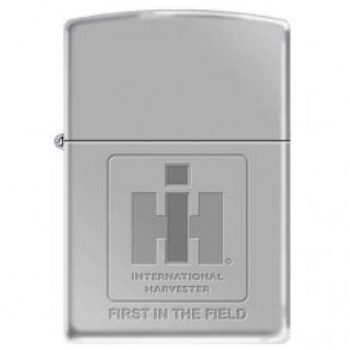 Zippo Lighter - IH Logo First In The Field HP Chrome - 852197