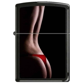 Zippo Lighter - No If's, and's or Butts Black Matte - 852881