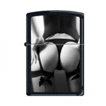 Zippo Lighter - View From Behind Black & White - 853269
