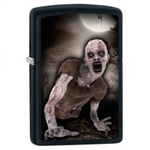 Zippo Lighter - Zombie & Moon Black Matte - 853431