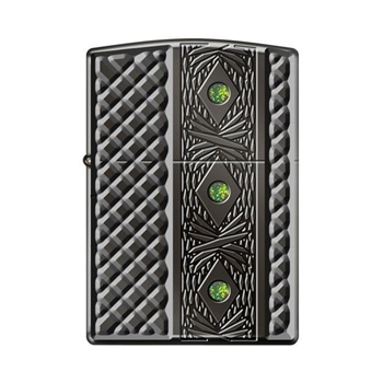 Zippo Lighter - Triple Stone w/ Swarovski Crystals - 853676