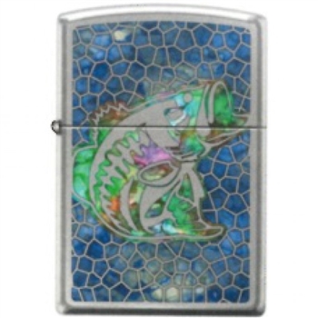 Zippo Lighter - Bass Fuzion Hi Polished Chrome - 853748