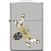 Zippo Lighter -Steampunk Bug Satin Chrome - 854457