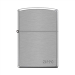 Zippo - Pipe Lighter W/Logo Brushed Chrome - 863802