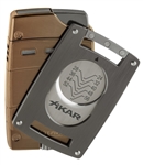 Xikar Ultra Cutter & Lighter Gift Set - Bronze Lighter/Gunmetal Cutter - 907BZ