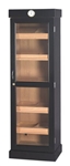 Humidor - Cigar Tower Black Oak 5 Shelf Unit - HUM-2000BLK-S