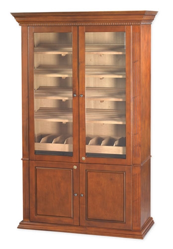 Humidor - Commercial Display 5000 Antique Walnut - HUM-5000