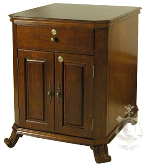 Humidor - Montegue Furniture Style End Table - HUM-MONTCAB